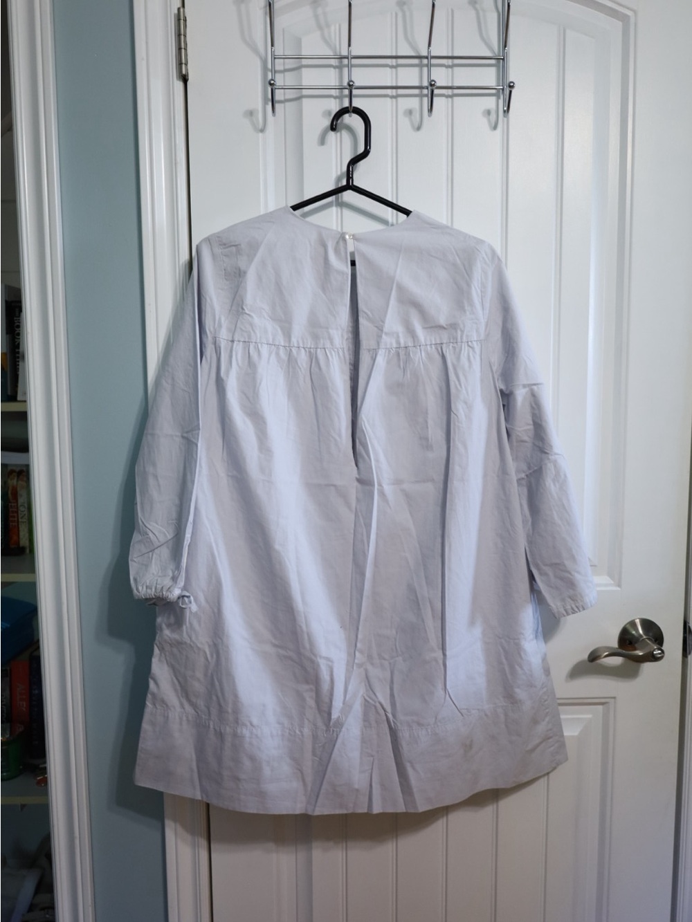 NWT Le Fou Wilfred Lessines Babydoll Dress/Romper Sea Salt Blue Womens Medium - Picture 8 of 13